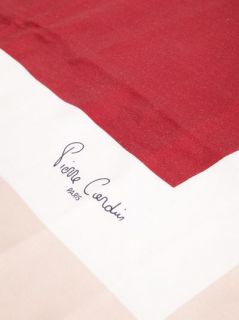 Pierre Cardin Vintage Square Silk Scarf