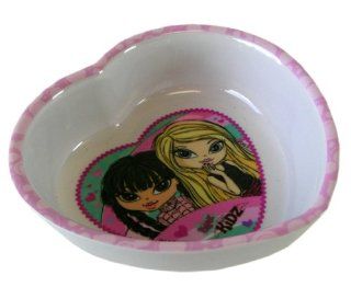 Lil Bratz Fashion Dinnerware Bowl  kids heart shaped plastic bowl Kitchen & Dining