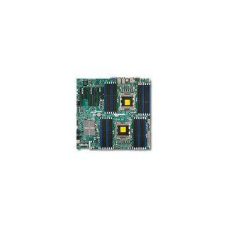 Supermicro X9DRI LN4F+ O Dual LGA2011 /Intel C602/ DDR3/ SATA3/ V&4GbE/ EATX Server Motherboard Computers & Accessories