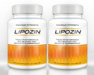 LIPOZIN with Hoodia (2 Bottles)   High Performance Weight Loss and Energy Supplement. Best Fat Burning, Appetite Suppressing Diet Pills Health & Personal Care