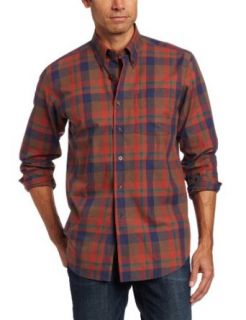 Alex Cannon Men's Twill Plaid Sport Shirt, Harvest Heather, Small at  Mens Clothing store