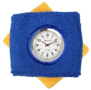 Avalon Original Sweatwatch Interchangeable Watch with Royal Blue and Yellow Sweatbands # ASW007 Avalon Watches