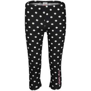 Minnie Mouse Womens Polka Dot Pyjama Set   Black & Cream      Clothing