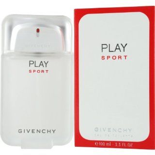 Givenchy Play Sport Eau De Toilette Spray for Men, 3.3 Ounce  Colognes  Beauty