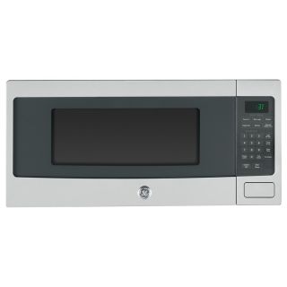 GE Profile 1.1 cu ft 800 Watt Countertop Microwave (Stainless Steel)