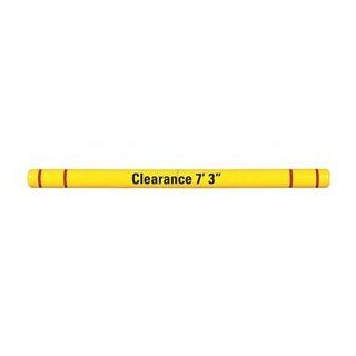Clearance Bar, Closed Ends, 4.5x80 In