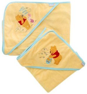 2 Pack Disney Baby Hooded Winnie the Pooh or Tigger Hooded Towels  Hooded Baby Bath Towels  Baby