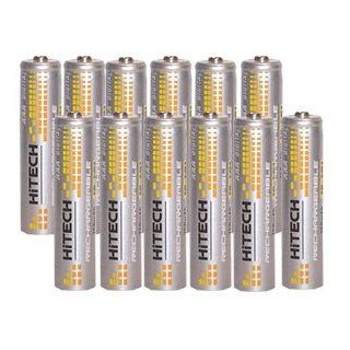 Hitech   12 AAA Rechargeable Batteries for GeoTrax Working Town Train Railway Toys & Games