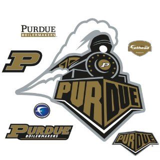 NCAA Purdue Boilermakers Logo Wall Graphic  Sports Fan Wall Banners  Sports & Outdoors
