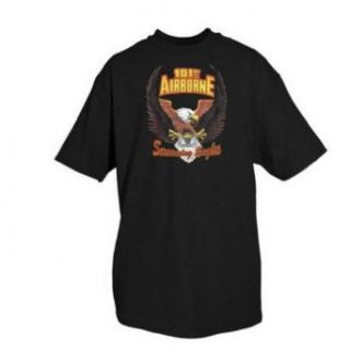 Outdoor Men's 101St Airborne One Sided Imprinted T Shirt (Screaming Eagle) at  Mens Clothing store Fashion T Shirts