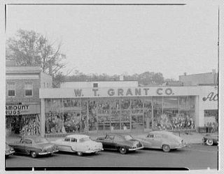 Photo W.T. Grant, business in Riverside, New Jersey. General view from above   Prints