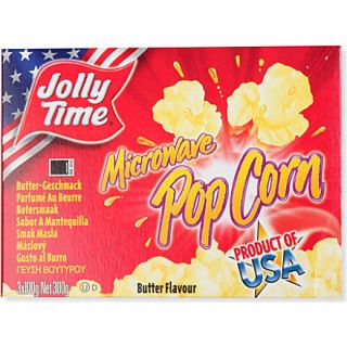 JOLLY TIME   Microwave popcorn butter 300g