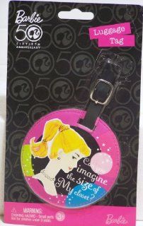 Barbie 50th Anniversary Collectible Luggage Tag Toys & Games