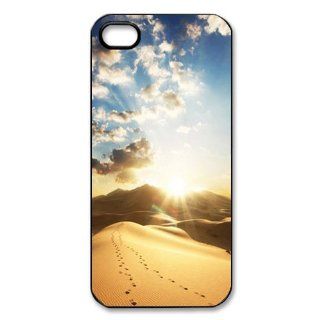 Protective Desert Scenery Iphone 5 Case Well designed Hard Case Cover Protector For iPhone 5 Cell Phones & Accessories
