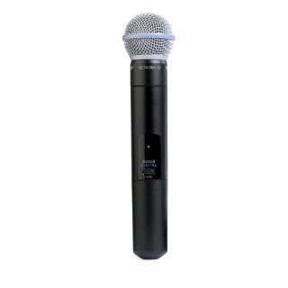 Shure PGXD24/BETA58 X8 Digital Wireless System with Beta 58A Handheld Transmitter Musical Instruments