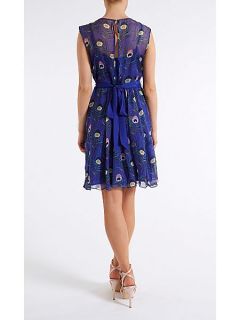 Almost Famous Peacock chiffon dress