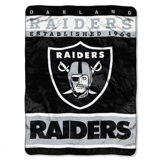 NFL 60" x 80" 12th Man Raschel Throw by Northwest   Raiders