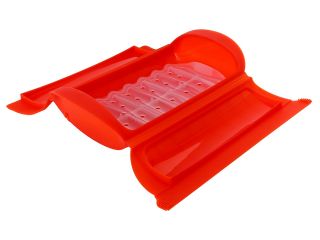 Lekue Small Steam Case with Tray Red