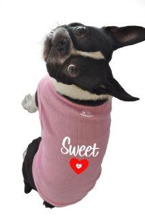 Ruff Ruff and Meow Dog Tank Top, Sweet Heart, Pink, Medium  Pet Dresses 