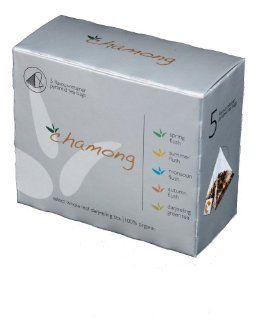 Chamong Darjeeling Tea Sample Pack, 5 Count Teabags (Pack of 24)  Black Teas  Grocery & Gourmet Food