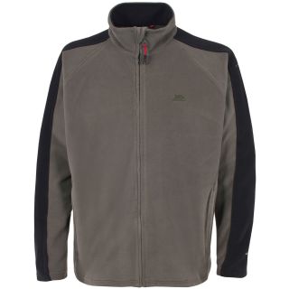 Trespass Mens Acres Full Zip Fleece   Thyme      Clothing