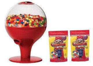 Motion Activated Gumball Machine (Candy Dispenser) with Bonus 2 bags of Carousel Gumball Refills Toys & Games