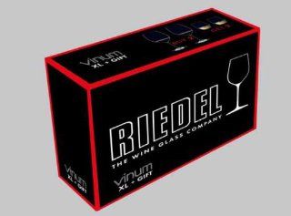 Riedel Vinum XL 4 Piece Cabernet and "O" Viognier Glass Set Wine Glasses Kitchen & Dining