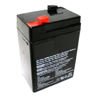 General 00648   6V 4.5Ah AGM Sealed Non Spillable Emergency Light Battery (WKA6 5F) Automotive