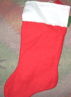Personalizable Christmas Stocking W/iron on Letters Set of 2  