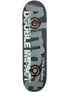 Almost Chris Haslam Sloppy Seconds Double Impact 8.25 Skateboard Deck  Sports & Outdoors