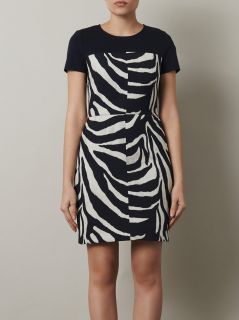 Jacquard zebra print dress  Dkny