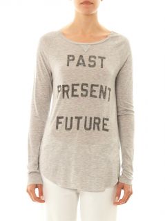 Past Present Future print T shirt  Zoe Karssen  I
