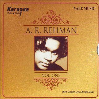 karaoke sing along with a r rahman vol 1(indian/bollywood movie/hit songs/collection of songs,romantic,emotional songs/A.R.Rehman) Music