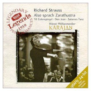 Strauss Also sprach Zarathustra, etc / Herbert von Karajan, Vienna Philharmonic Orchestra Music