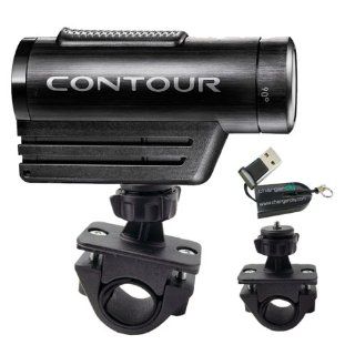 ChargerCity Exclusive OEM 1/4" 20 Tripod Sports Bike Bicycle Motorcycle ATV Mount for Contour Contour HD Roam Roam2 camera Action Camcorder (Fits all handle bar .75" to 1.3"). Also compatible with all iON Air Pro 2 3 Sony HDR AS10 AS15 Veho 
