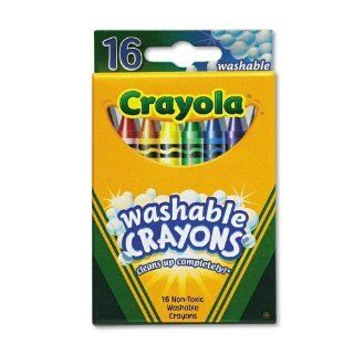 Crayola Crayons, Washable Crayons, 16 PK / 24 Pack Toys & Games