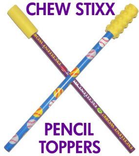 CHEW STIXX PENCIL TOPPERS Toys & Games