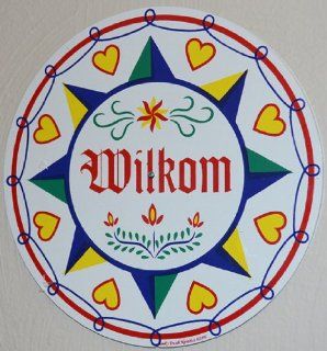 23 1/2 Inch Diameter Pennsylvania Dutch Hex Signs Are Meant to Bring Luck to the Owner. Specific Designs Bring Specific Luck. This Design Has an 8 Pointed Star in the Center (For General Good Luck) with a Smaller Star Inside (For Some Added Luck) It Then H