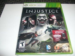 Injustice Gods Among Us with bonus Justice League DOOM able Video Games