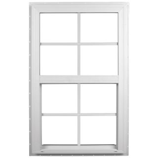 Ply Gem Windows 2600 SH Series Vinyl Double Pane Single Hung Window (Fits Rough Opening 36 in x 38 in; Actual 35.5 in x 37.5 in)