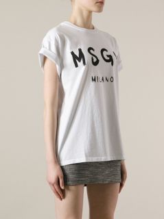 Msgm Printed T shirt