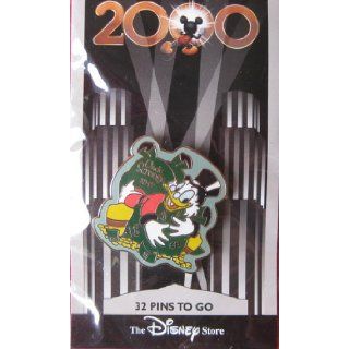 UNCLE SCROOGE (#33 in this series) PIN from the 'COUNTDOWN TO THE MILLENIUM' collection of Walt Disney pins. In 1999, the Walt Disney company produced 100 different character pins of various personalities from Disney movies and cartoon shorts. Most