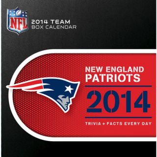 2014 New England Patriots Box Calendar