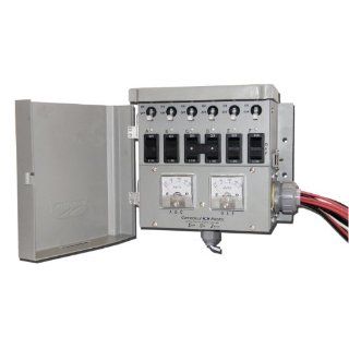 Connecticut Electric 6 Circuit 30 Amp Stand Alone Manual Transfer Switch