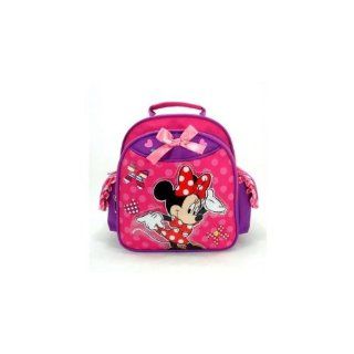 Walt Disney Minnie Mouse Small Backpack and Mickey Bifold Wallet Set, Backpack Size Approximately 11" Toys & Games