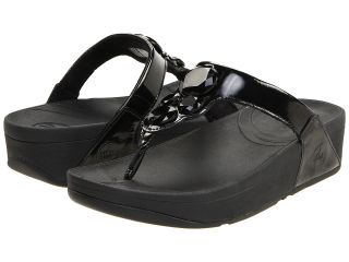 FitFlop Lunetta Womens Sandals (Black)