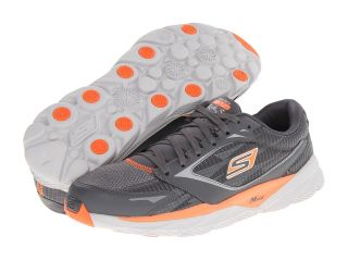 SKECHERS Performance GO Run Ride 3 Mens Lace up casual Shoes (Gray)