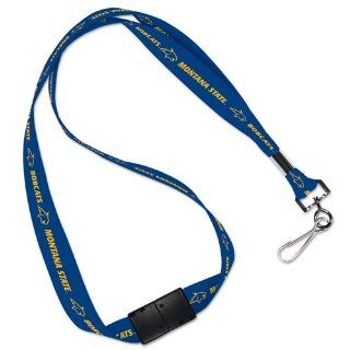 MONTANA STATE BOBCATS OFFICIAL LOGO LANYARD KEYCHAIN  Sports Related Key Chains  Sports & Outdoors