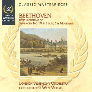 Beethoven First Recording of Symphony No. 10 in E Flat, 1st Movement Music