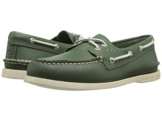 Sperry Top Sider A/O 2 Eye Mens Lace up casual Shoes (Green)